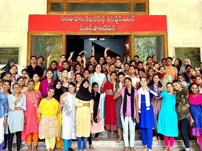 Career guidance session for college students