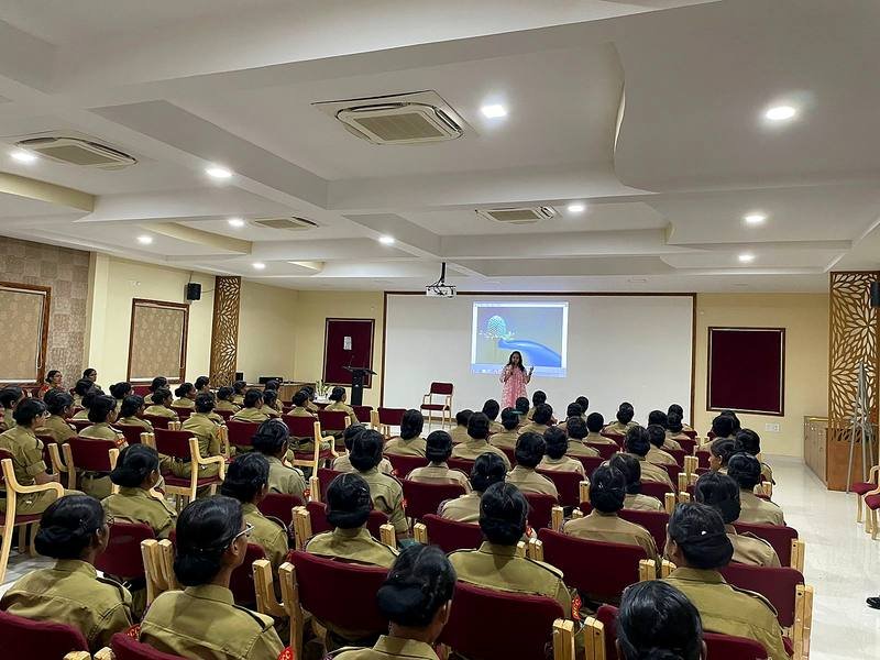Talk on mental health and motivation for NCC cadets