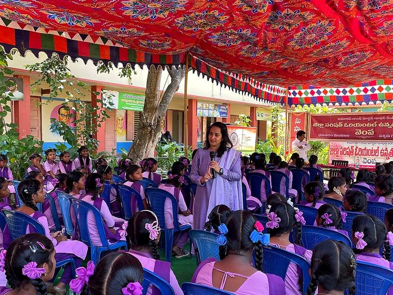 Among the students at the programme