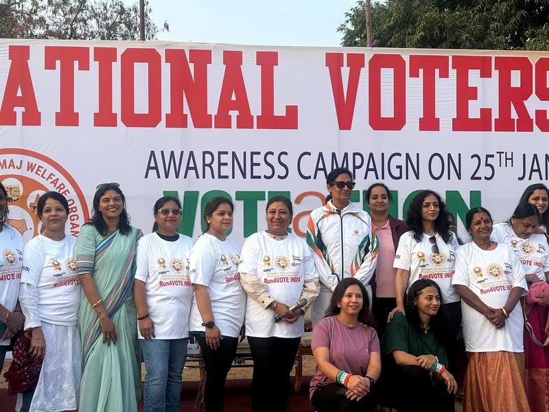 National Voters Day awareness campaign, 25 January